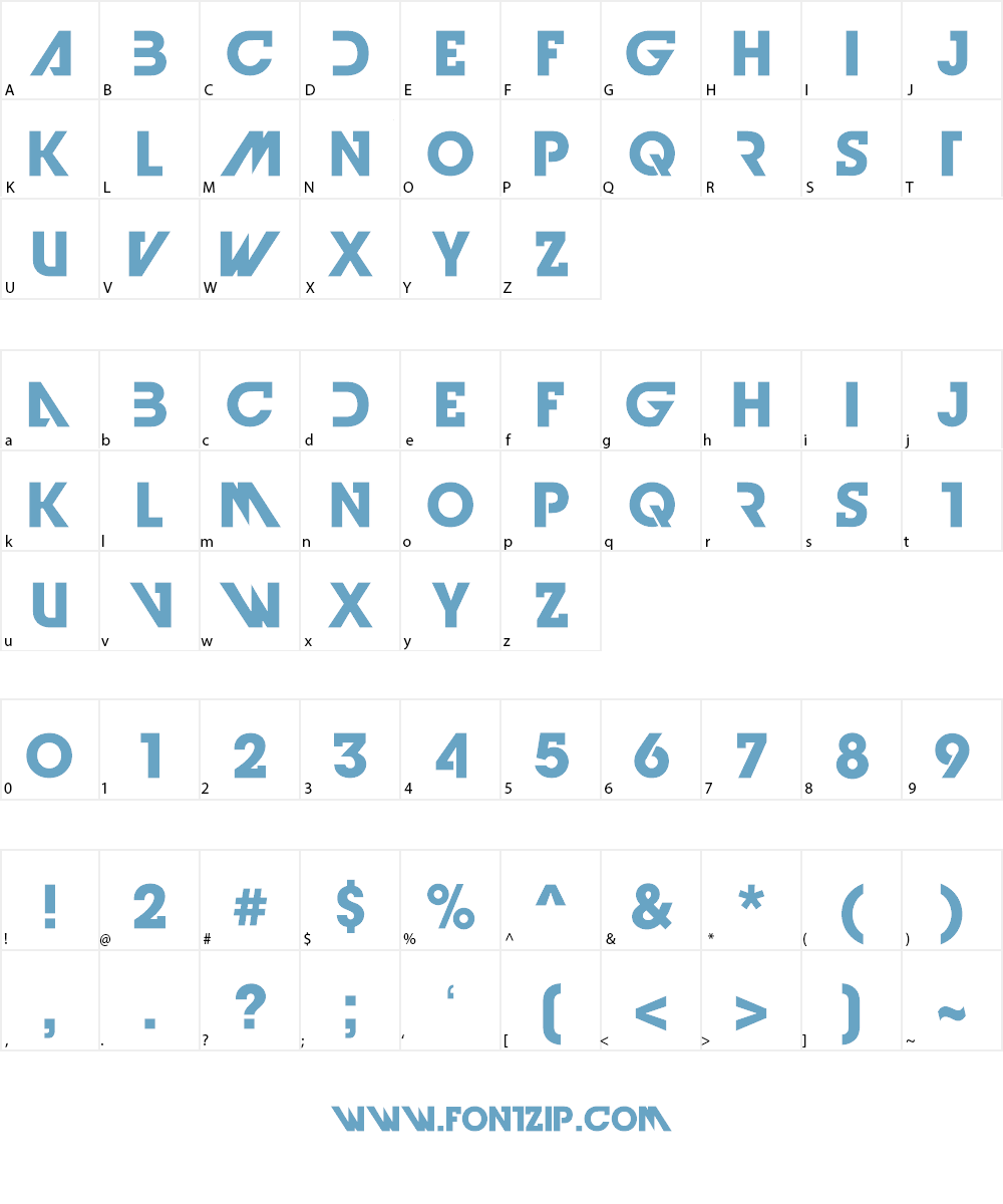 Genius Marks Font Character